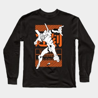 Evangelion eva unit 02 Long Sleeve T-Shirt